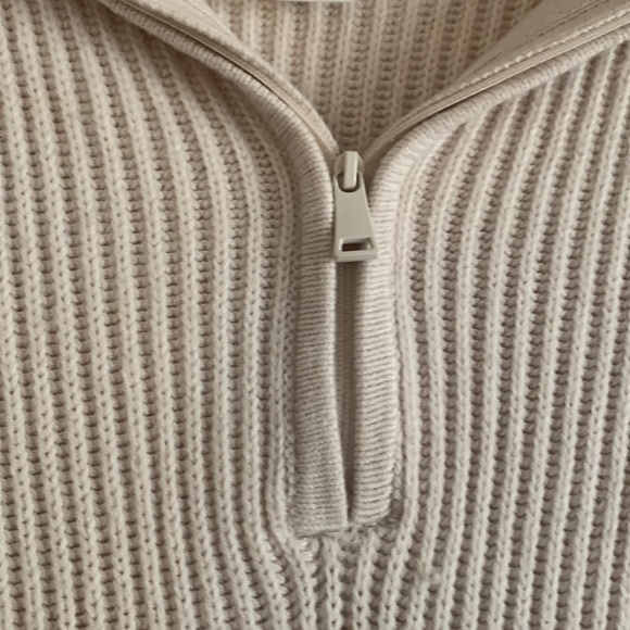 Cream H&M oversized sweater vest - Picture 3 of 5